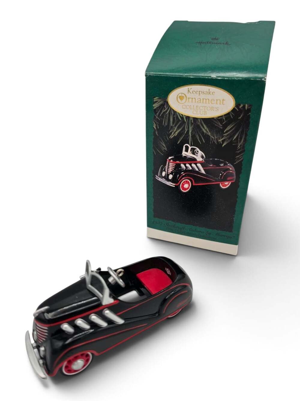 Hallmark Kiddie Car Classics 1937 Steelcraft Auburn Ornament